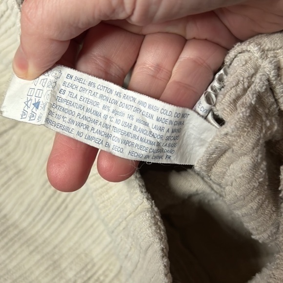 Forever 21 Beige Corduroy Button Up Miniskirt - Picture 3 of 4